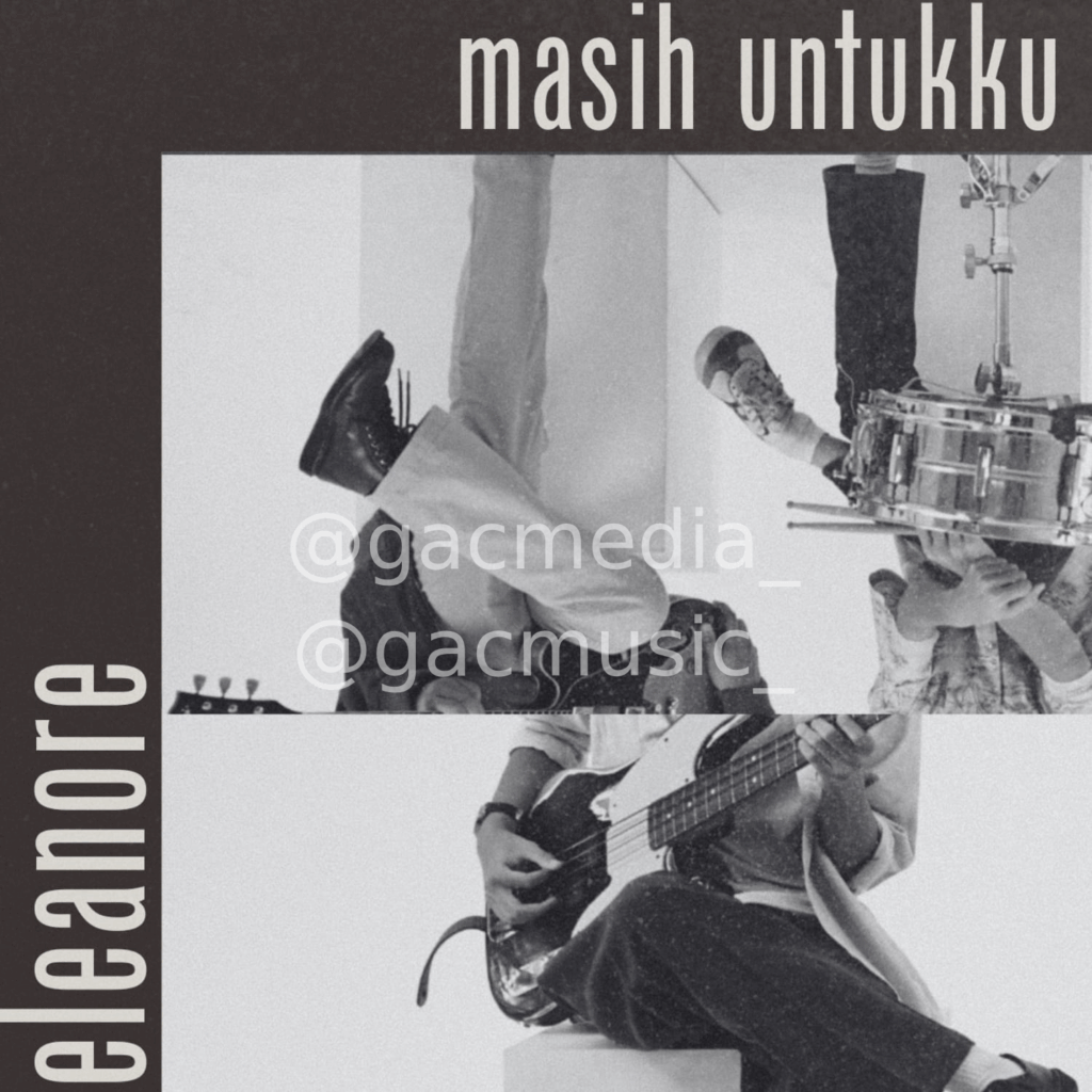 Cover single Masih Untukku dari band indie Eleanore dengan nuansa retro pop