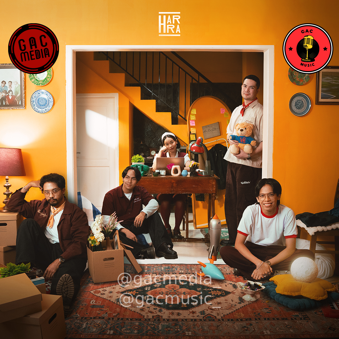 Poster resmi lagu Tamasya di Angkasa karya Harra. di bawah naungan RCD Records.