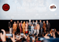 Cast utama AMDUS 2 berfoto bersama dalam gala premiere