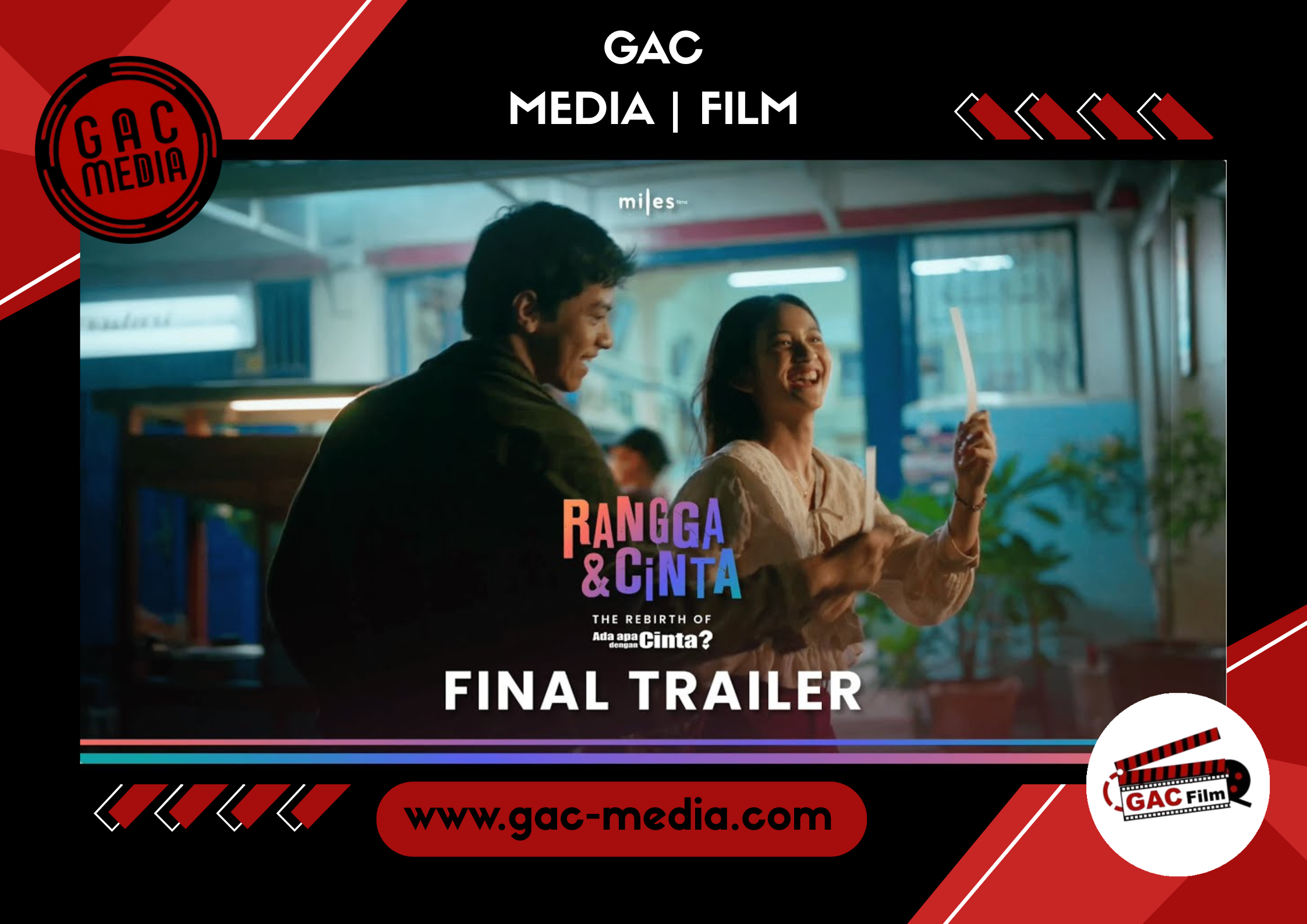 Final trailer film Rangga & Cinta menampilkan momen penuh emosi