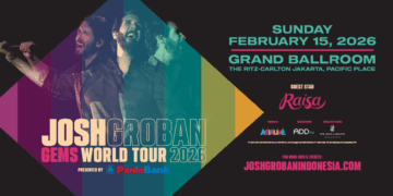SIAP-SIAP WAR! TIKET JOSH GROBAN PAGI INI! Josh Groban – Gems World Tour 2026 Jakarta Presented by Panin Bank JAKARTA RESMI DIRILIS HARI INI JAM 10.00 WIB!