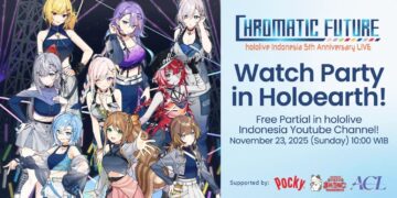 “hololive Indonesia 5th Anniversary LIVE – Chromatic Future – Watch Party in Holoearth”