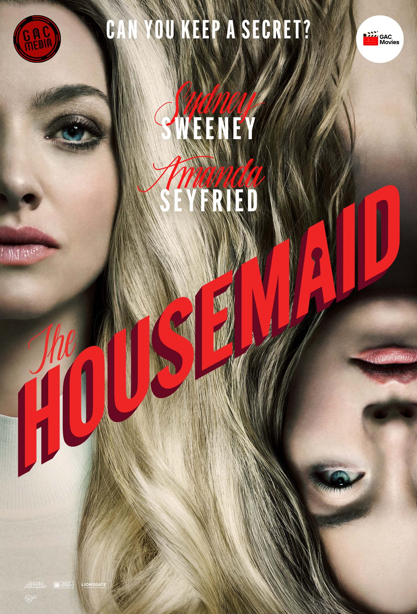 Sydney Sweeney sebagai Millie Calloway dalam film thriller psikologis The Housemaid (2025)