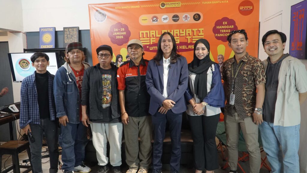 Press conference Malahayati Fest 2026 di Warkopiem Mampang Prapatan Jakarta Selatan
