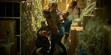 Review Film Colony: Film Zombie Hive-Mind dari Kreator Train to Busan